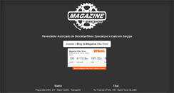 Desktop Screenshot of magazinebikeshow.com.br